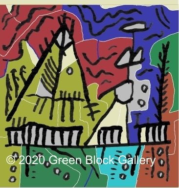 Walker - Green Block Gallery