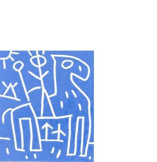 Blue Horse - Green Block Gallery