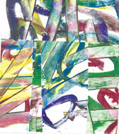 Collage Print 12 - Green Block Gallery