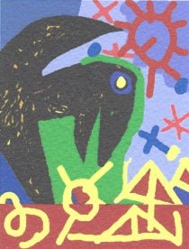 Crow (digital) - Green Block Gallery