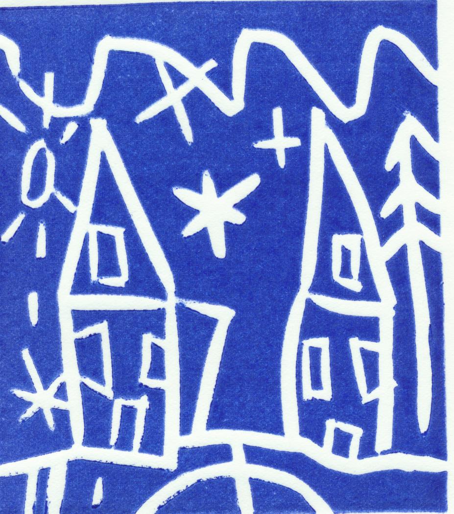 First Snow - Green Block Gallery