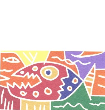 Fish (digital) - Green Block Gallery