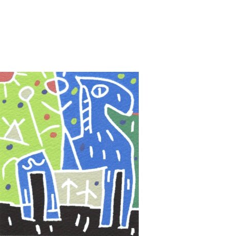 Horse - Green Block Gallery