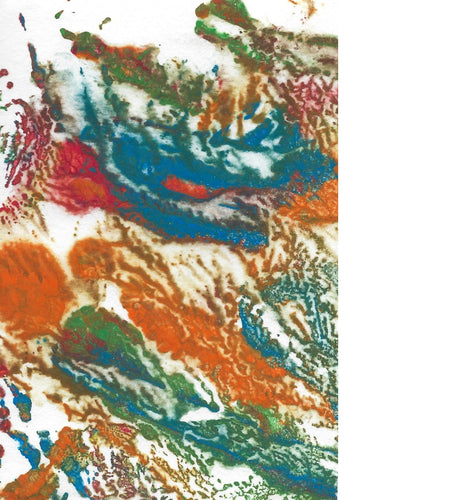 Landscape in Orange - Green Block Gallery