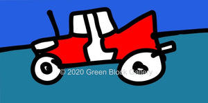 Red Racer - Green Block Gallery