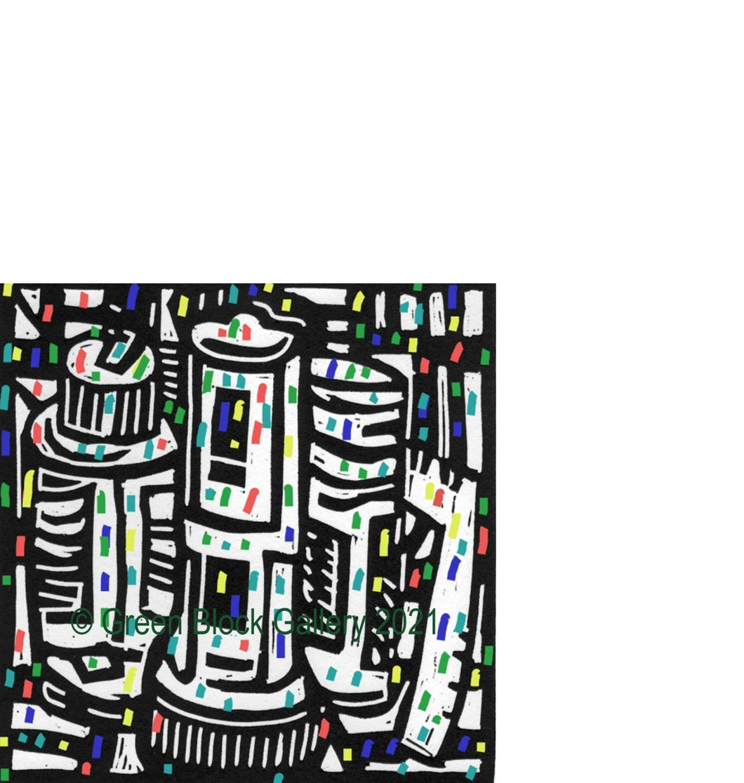 Stand Up - Green Block Gallery