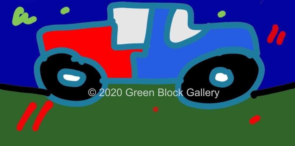 Swamp Buggy - Green Block Gallery