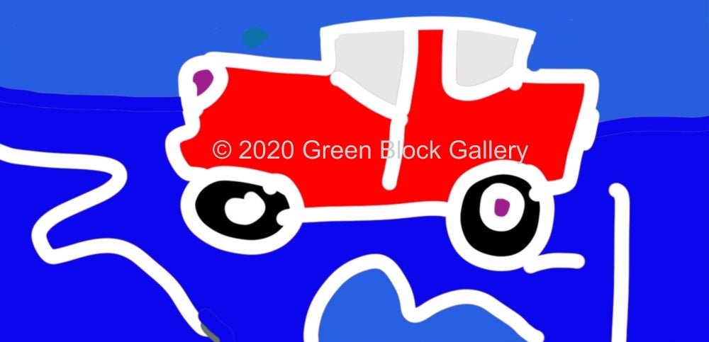 Travelling Hard - Green Block Gallery