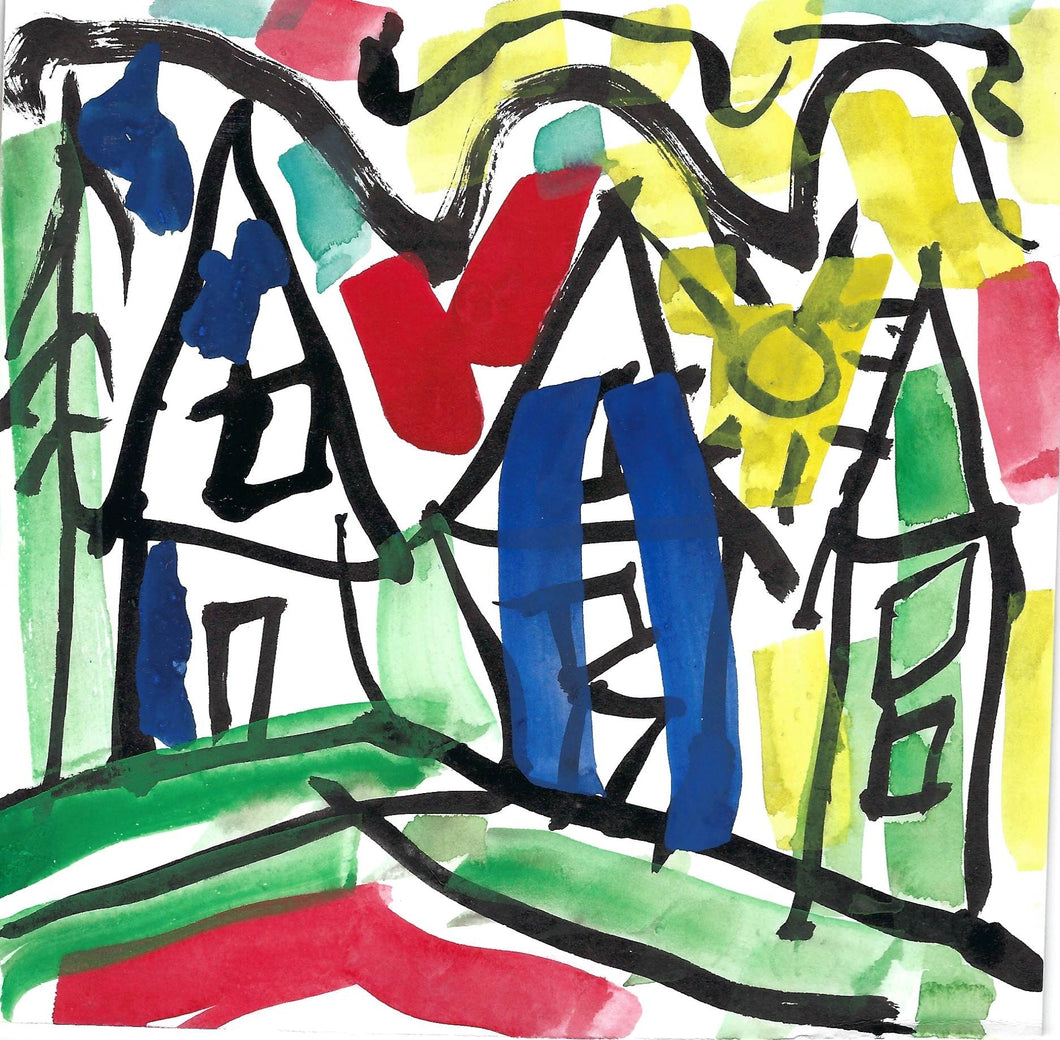 Tumbling Down - Green Block Gallery